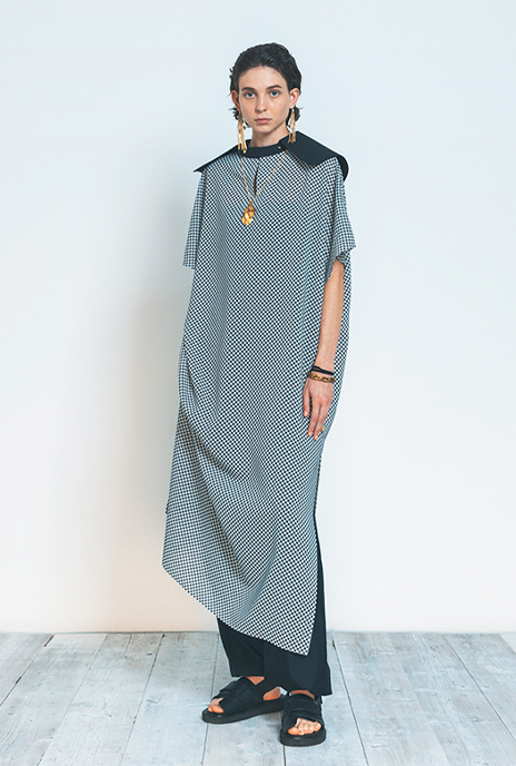 THE RERACS(ザ・リラクス)B/GプルオーバードレスB/G PULLOVER DRESS(MGCK)