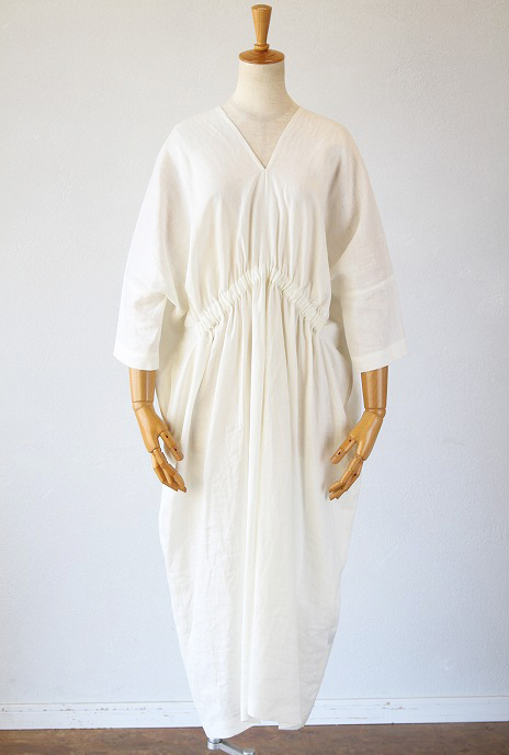 Si-HIRAI(スーヒライ)レクタングルドレスRECTANGLE DRESS(WHITE)
