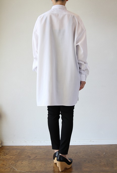 THE RERACS(ザ・リラクス)バンドカラーシャツTHE BAND COLLAR SHIRT