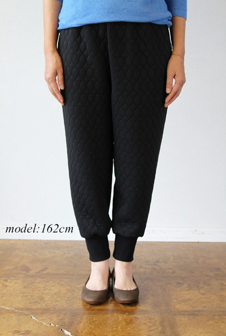 Si-HIRAI(スーヒライ)QUILT PANTS(BLACK)