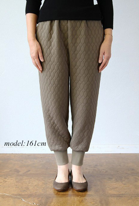 Si-HIRAI(スーヒライ)QUILT PANTS(OLIVE)